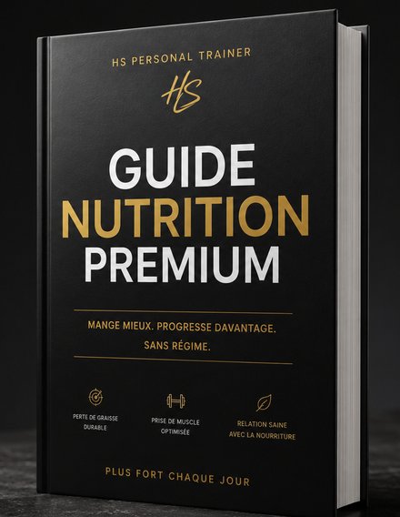 Couverture du Guide Nutrition Premium HS Personal Trainer